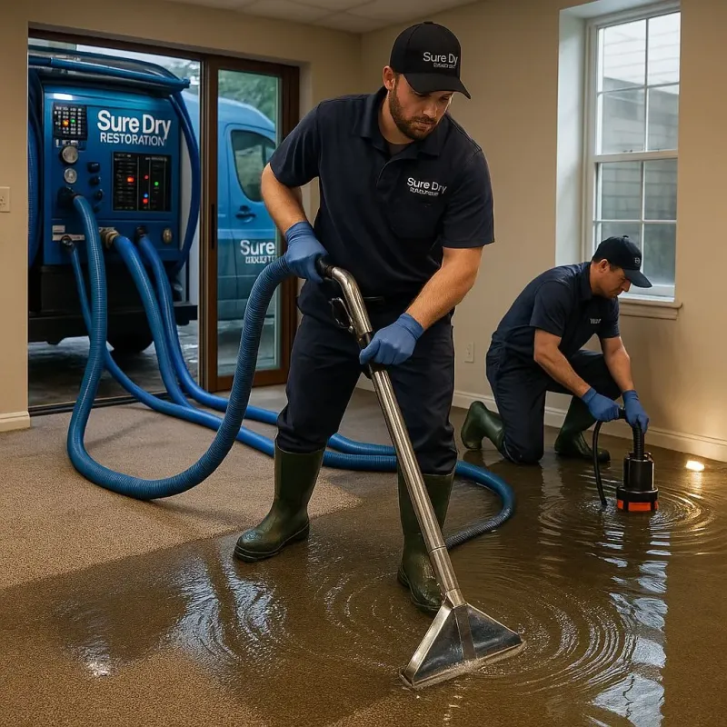 Water Extraction and Removal process in Des Arc, AR